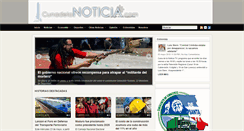 Desktop Screenshot of cunadelanoticia.com